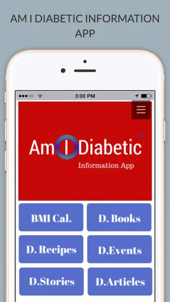 Zrzuty ekranu AM I DIABETIC INFORMATION APP