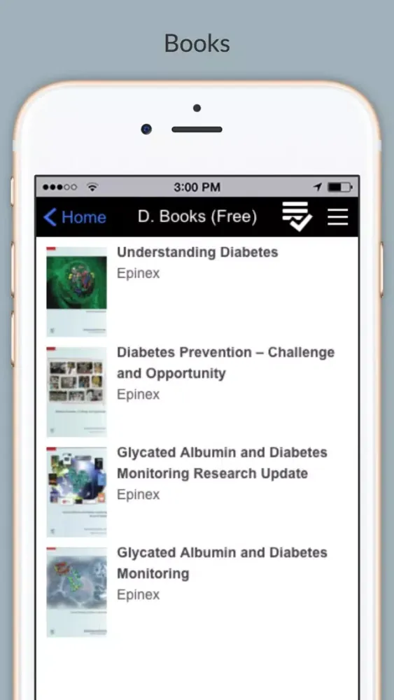Zrzuty ekranu AM I DIABETIC INFORMATION APP