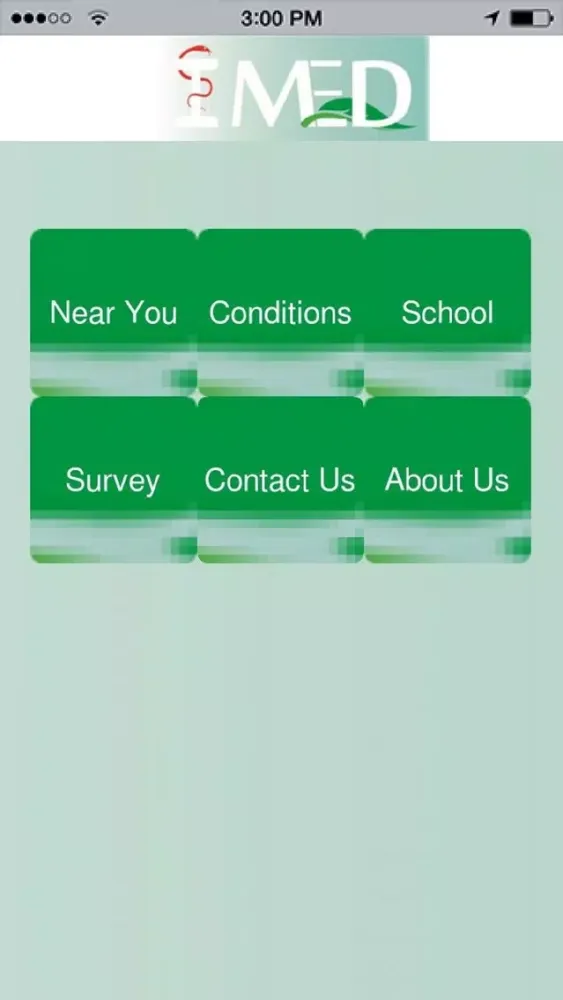 Ảnh chụp màn hình của imed app