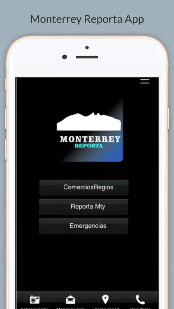 Monterrey Reporta スクリーンショット