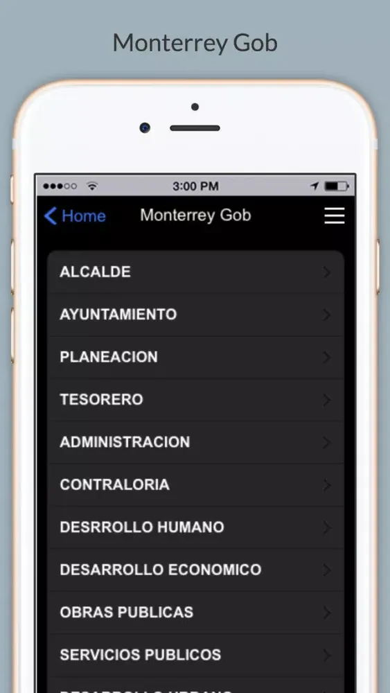 Monterrey Reporta スクリーンショット