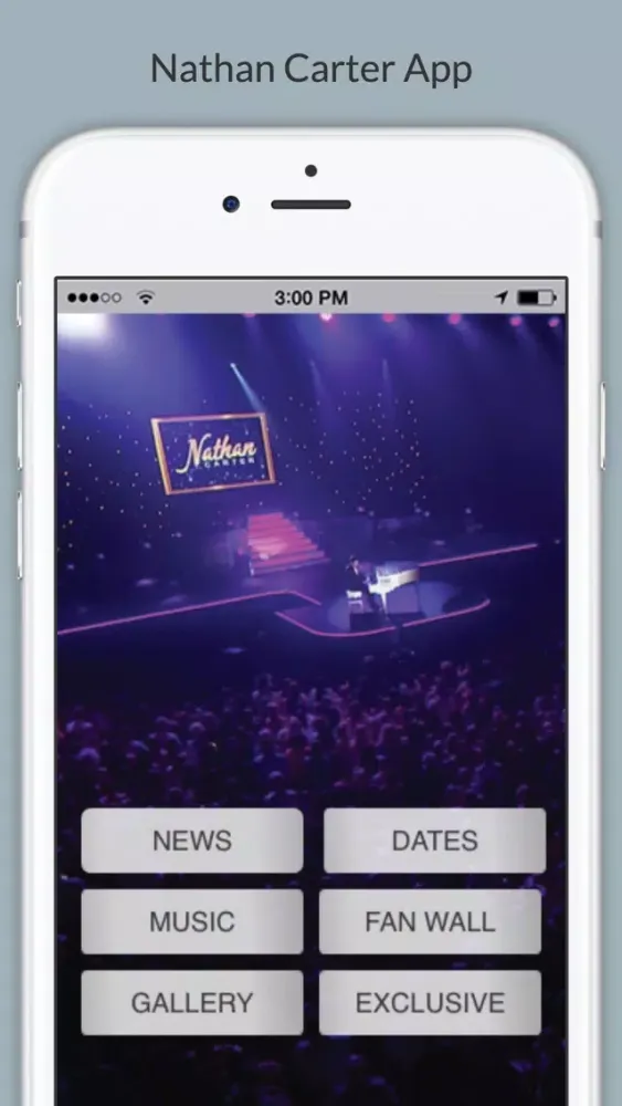 Zrzuty ekranu Nathan Carter App