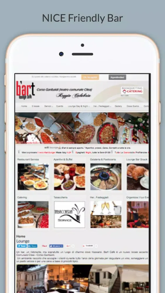 NICE Friendly Bar App 스크린샷