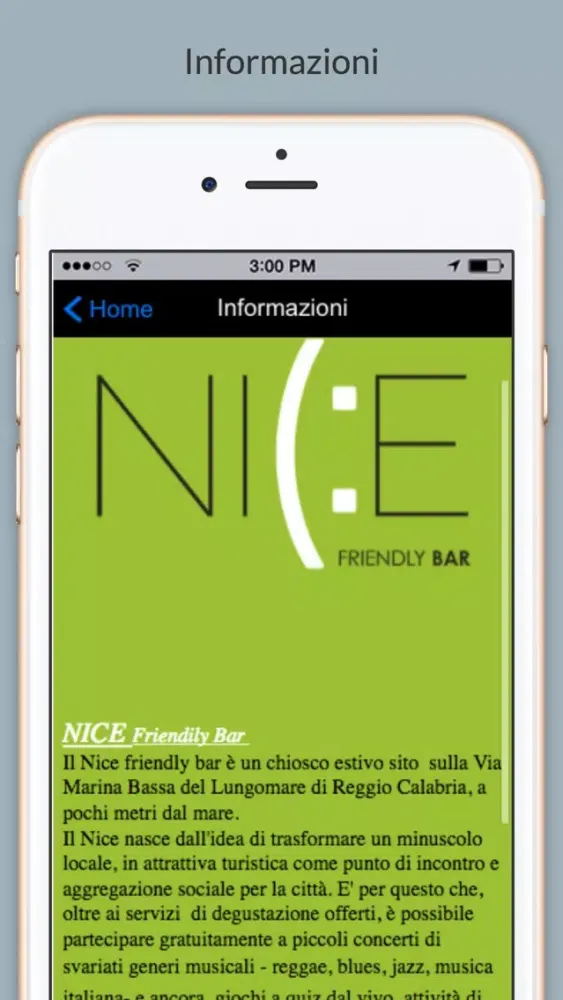 NICE Friendly Bar App 스크린샷