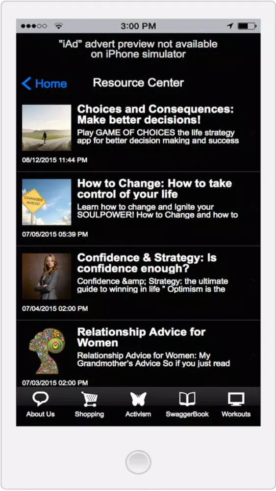 Souletics "The Healthy Living and Life Motivation, Wisdom App" 스크린샷