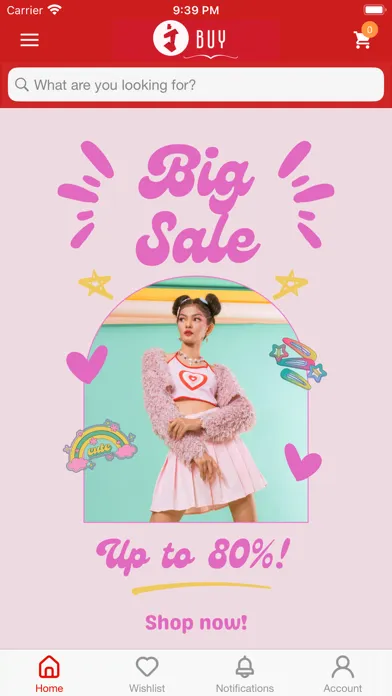 Capturas de tela do I-BUY
