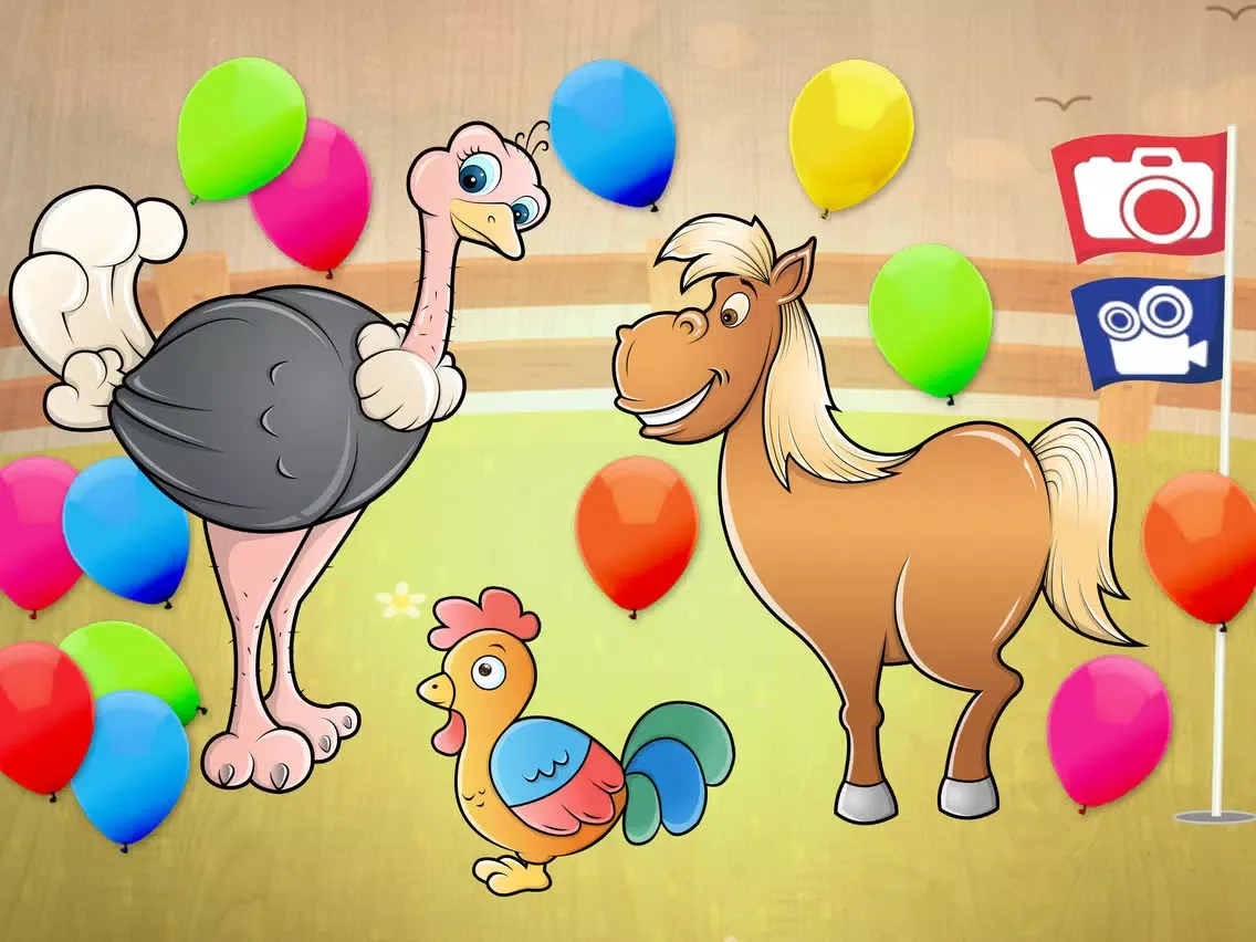 82 Kids Puzzles Learn Animals iPad  Screenshots