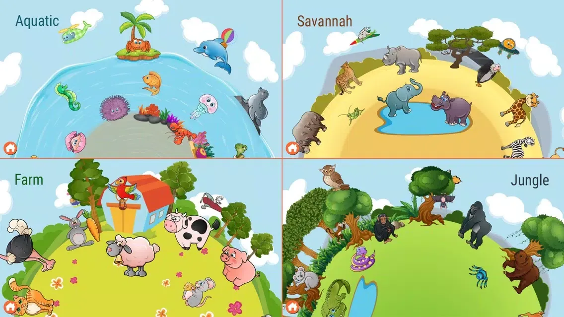82 Kids Puzzles Learn Animals Screenshots