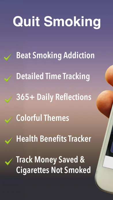 Capturas de pantalla de Quit Smoking Addiction Tool & Calculator