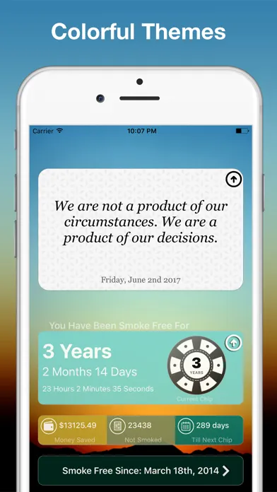 Capturas de pantalla de Quit Smoking Addiction Tool & Calculator