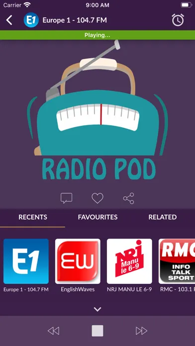 Radio Pod - Live Online Radio স্ক্রিনশট