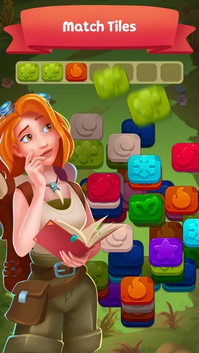 Capturas de tela do Jones Tile Match Adventure
