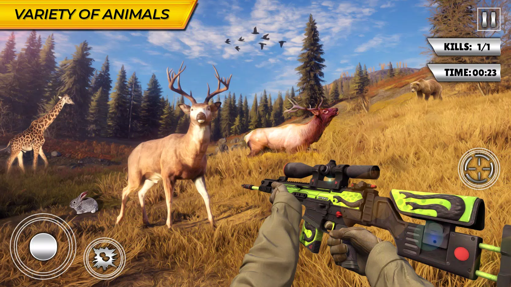 Wild Animal Hunting Games Gun Screenshots