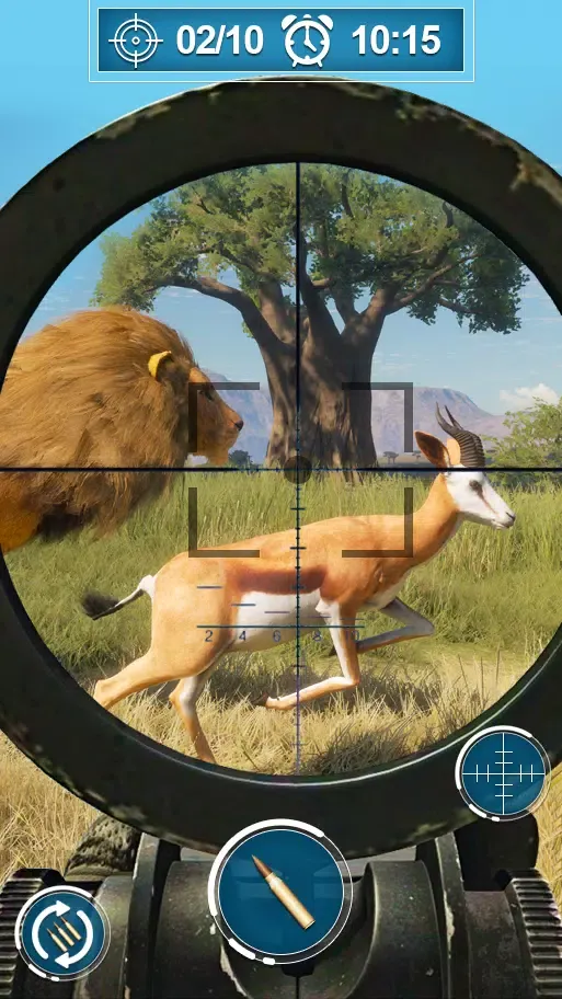 Wild Animal Hunting Games Gun应用截图
