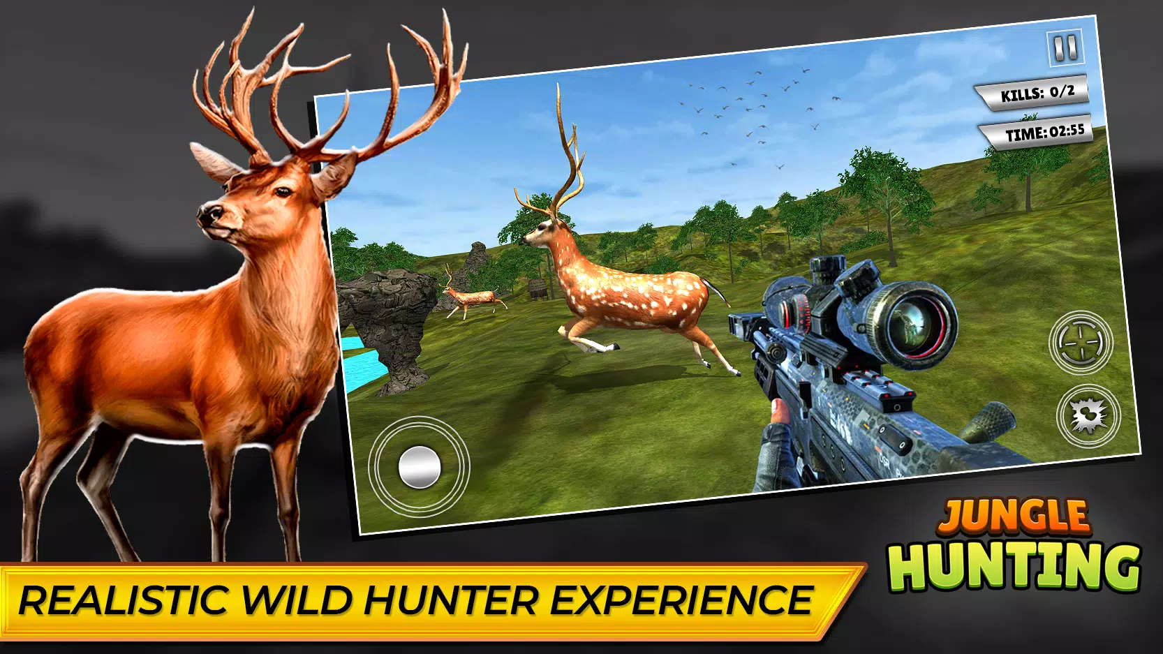 Wild Animal Hunting Games Gun Screenshots