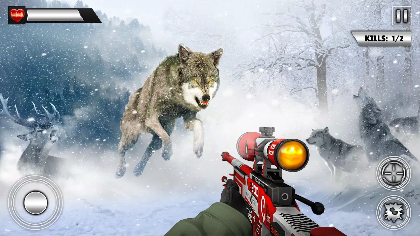 Wild Animal Hunting Games Gun应用截图
