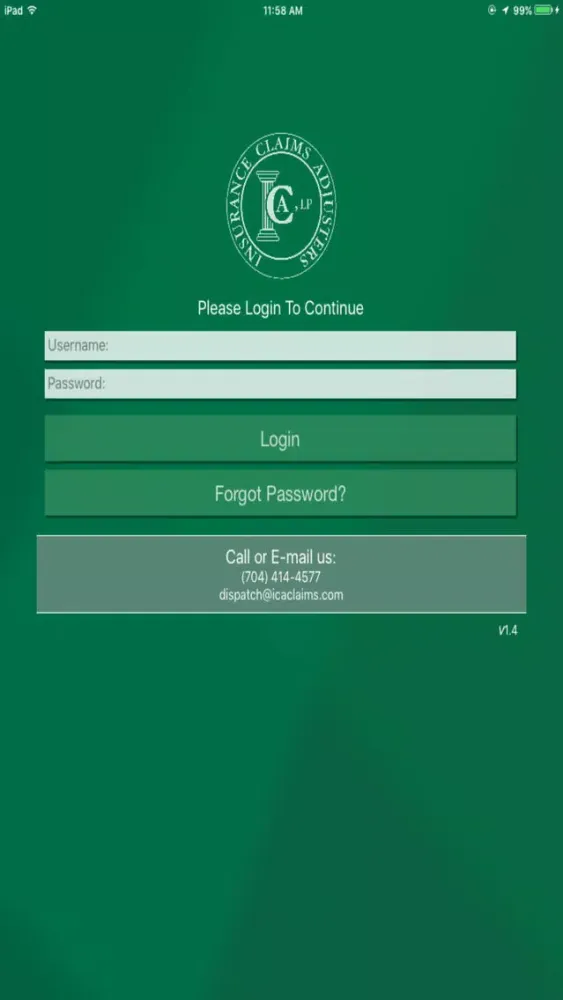 ICA Mobile Claims স্ক্রিনশট