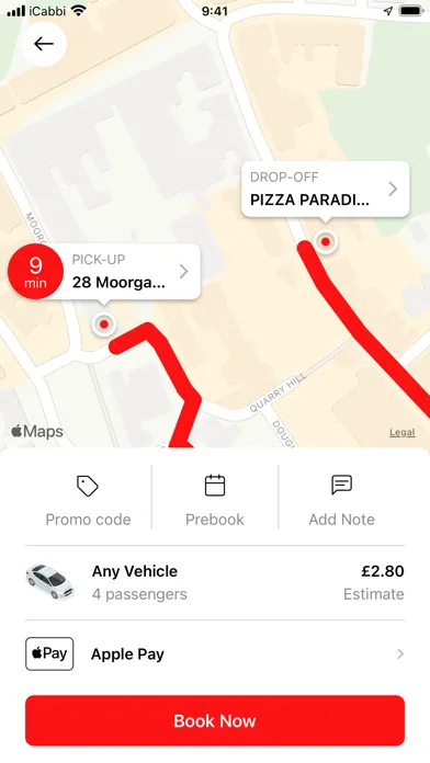Capturas de tela do A1 Taxis Rotherham