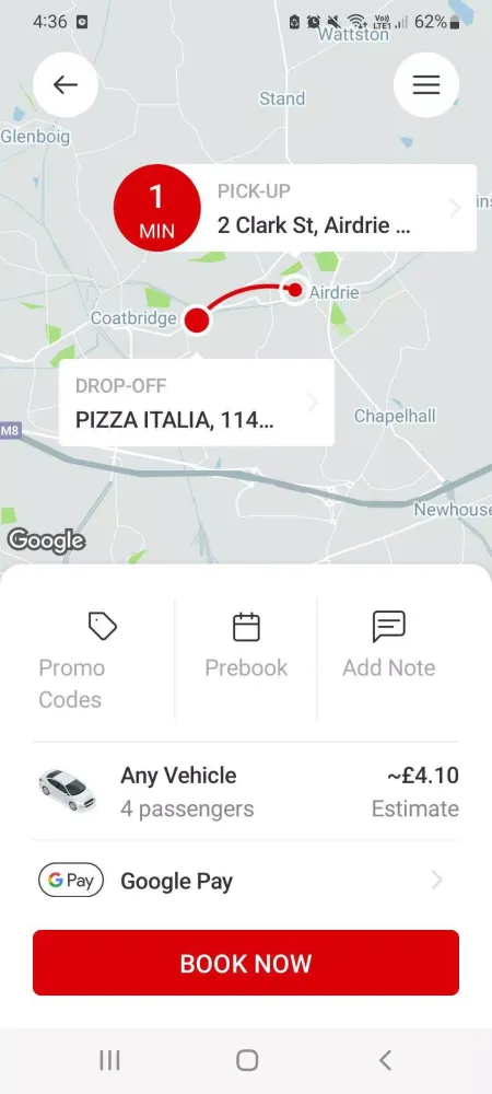 Airdrie Taxis Screenshots
