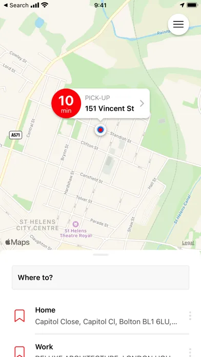 AtoB Taxis Screenshots