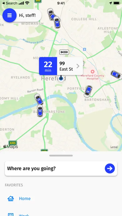 Blue Line Taxis Hereford Screenshots