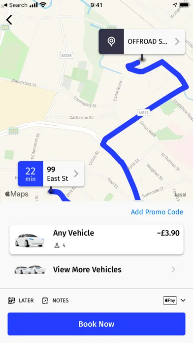 Blue Line Taxis Hereford Screenshots
