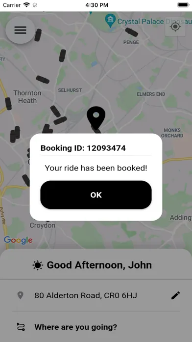 Captures d'écran de Carlton Cars Minicabs