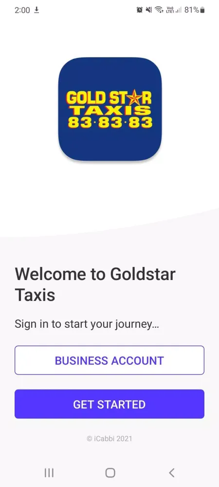 Capturas de pantalla de Goldstar Taxis