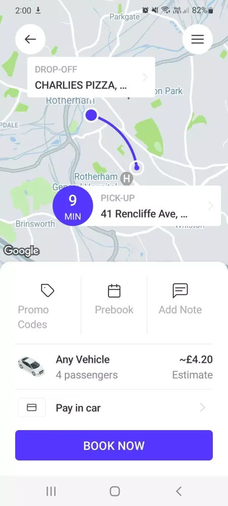 Capturas de pantalla de Goldstar Taxis