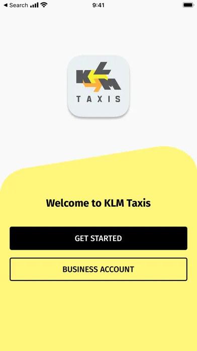 Zrzuty ekranu KLM Taxis