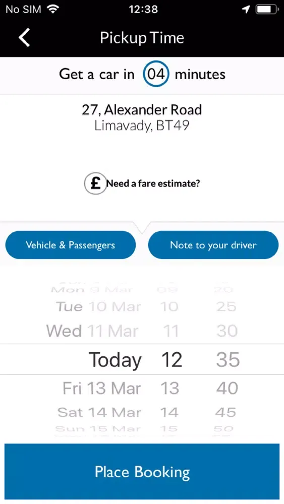 Capturas de pantalla de Limavady Bells Taxis