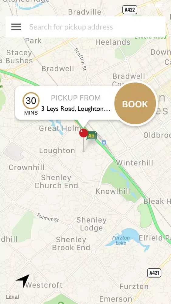 Screenshot di Lucky Taxis Milton Keynes