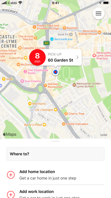 Roseville Taxis Screenshots