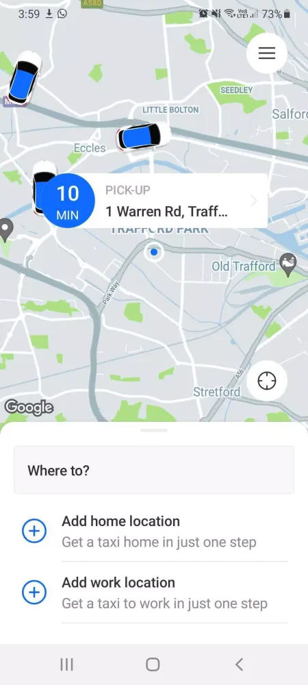 Capturas de pantalla de 1010 Taxis Swinton