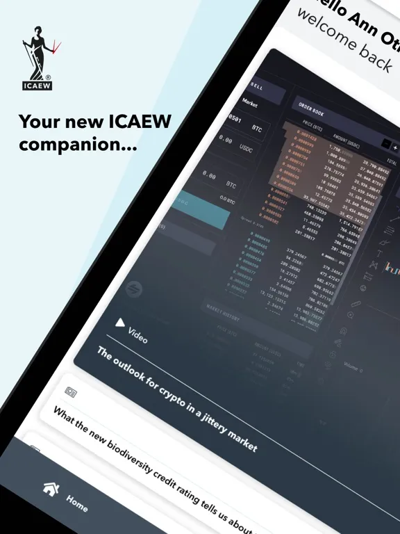 MyICAEW iPad 应用截图