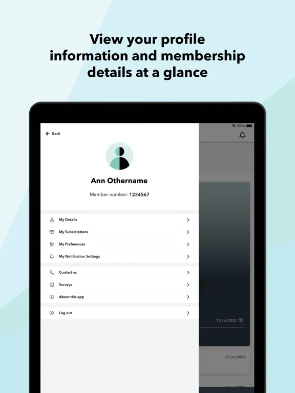 MyICAEW iPad 应用截图