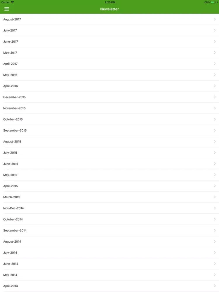ICAI Nagpur iPad  Screenshots