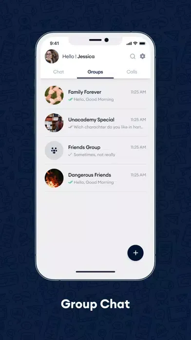 ภาพหน้าจอของ iCall App