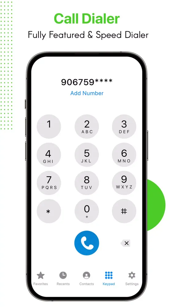 iCaller: iOS Dialer Phone Call Screenshots
