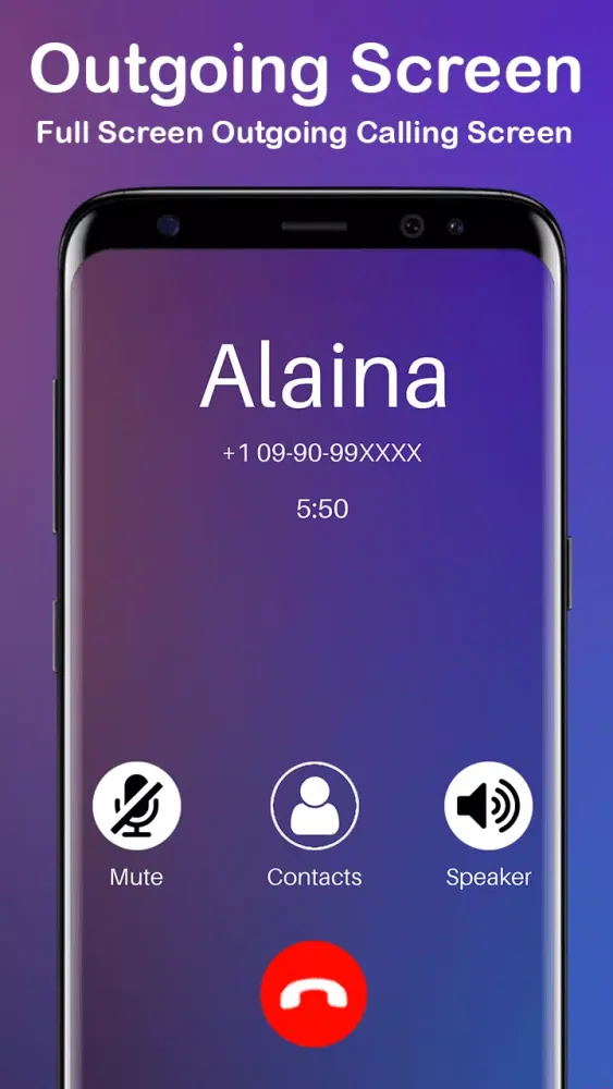 Caller screen Screenshots