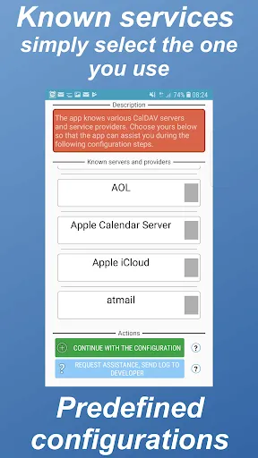 Ảnh chụp màn hình của CalendarSync - trial