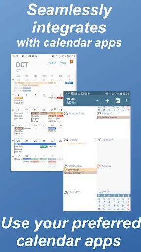 Ảnh chụp màn hình của CalendarSync - trial