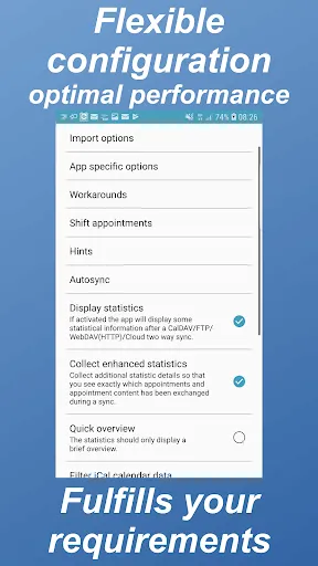 Ảnh chụp màn hình của CalendarSync - trial