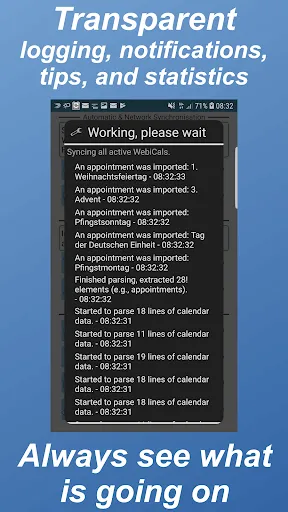 Ảnh chụp màn hình của CalendarSync - trial