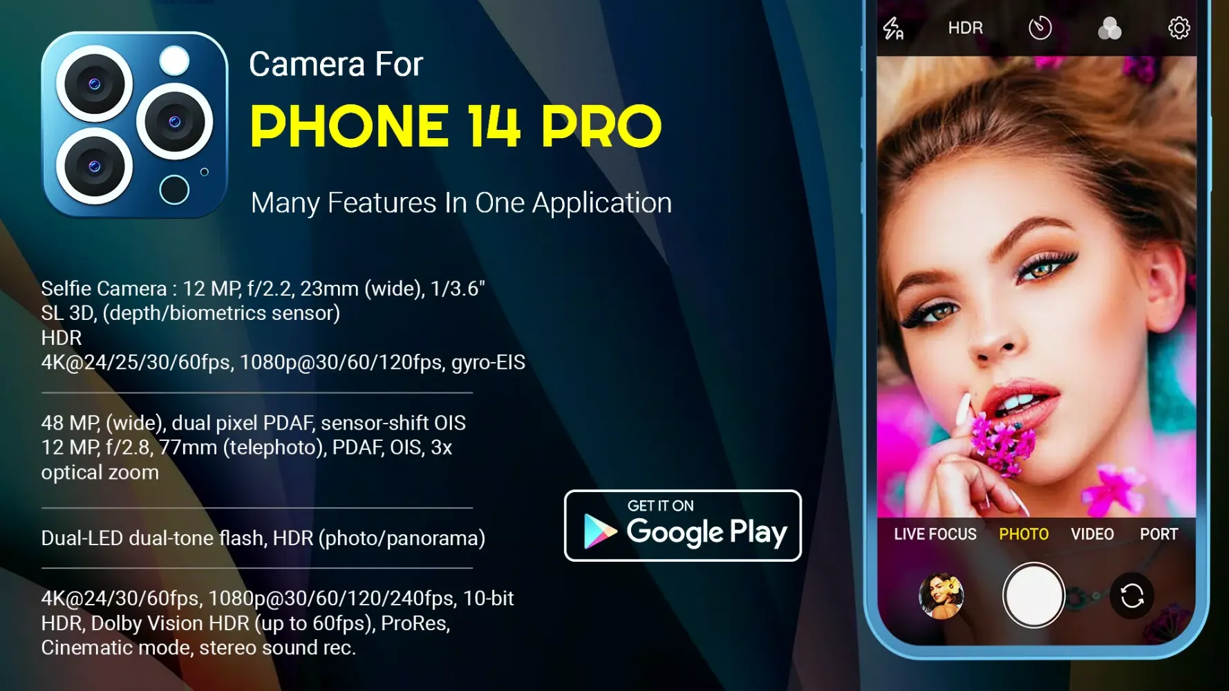 Camera For iphone 16 Pro Max Screenshots