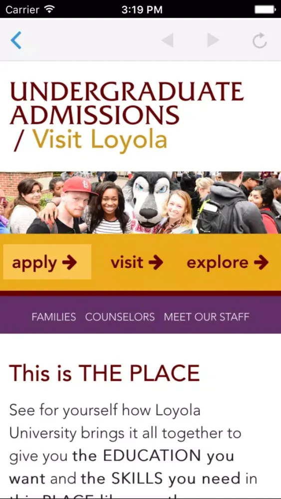 Loyola School of Mass Communications سکرین شاٹس