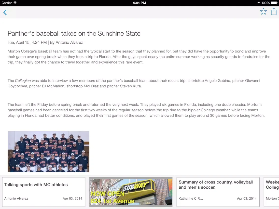 تصاویر Morton Collegian iPad 