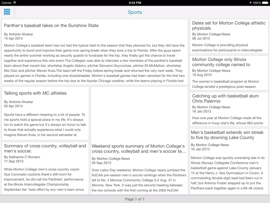 تصاویر Morton Collegian iPad 