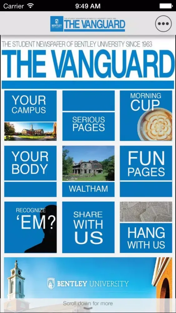 Capturas de tela do The Vanguard