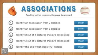 Associations from I Can Do Apps سکرین شاٹس